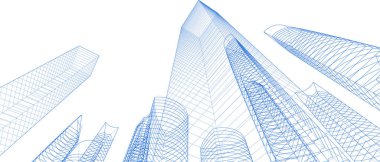 soyut mimari duvar kağıdı, dijital arkaplan