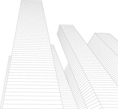 soyut mimari duvar kağıdı, dijital arkaplan