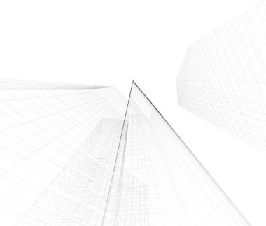 soyut mimari duvar kağıdı, dijital arkaplan