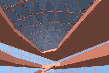 soyut mimari duvar kağıdı, dijital arkaplan