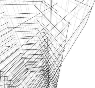 soyut mimari duvar kağıdı, dijital arkaplan