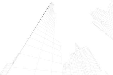 soyut mimari duvar kağıdı, dijital arkaplan