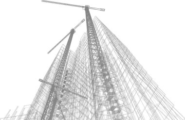 soyut mimari duvar kağıdı, dijital arkaplan