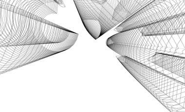 soyut mimari duvar kağıdı, dijital arkaplan