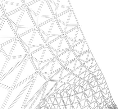 soyut mimari duvar kağıdı, dijital arkaplan