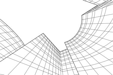 soyut mimari duvar kağıdı, dijital arkaplan