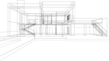 soyut mimari duvar kağıdı, dijital arkaplan