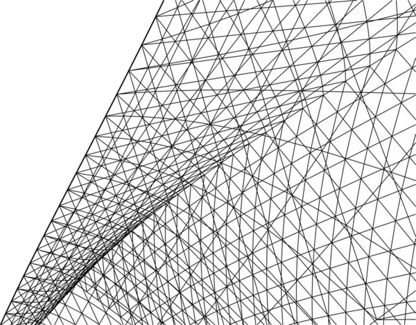 建筑墙纸摘要 数码背景 — 图库矢量图片