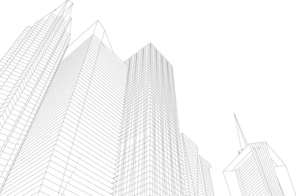 soyut mimari duvar kağıdı konsepti, dijital arkaplan