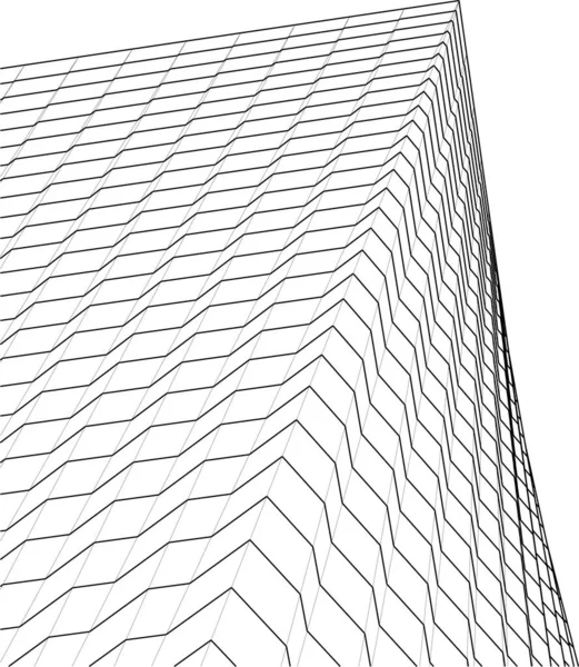 建筑墙纸摘要 数码背景 — 图库矢量图片