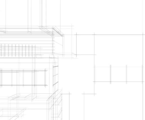 建筑墙纸摘要 数码背景 — 图库矢量图片