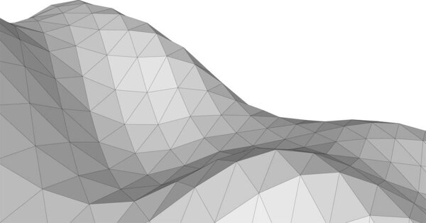 abstract wallpaper with hill shapes, digital background