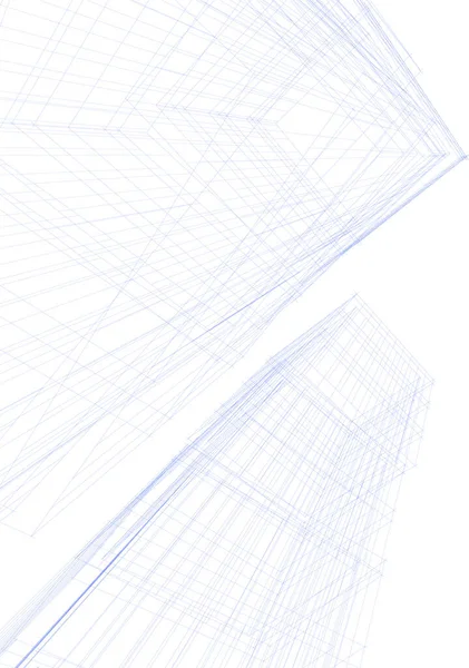 Fondo Pantalla Arquitectónica Abstracta Fondo Digital — Vector de stock