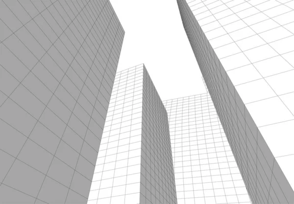 Abstrakcyjna Koncepcja Tapety Architektonicznej Tło Cyfrowe — Wektor stockowy