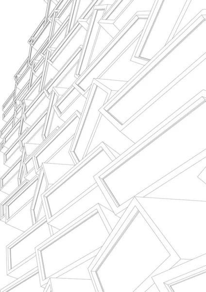 soyut mimari duvar kağıdı, dijital arkaplan