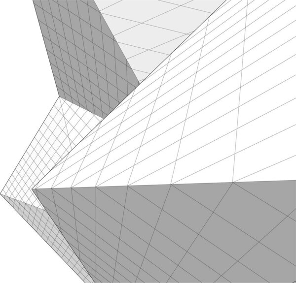 abstract architectural wallpaper, digital background