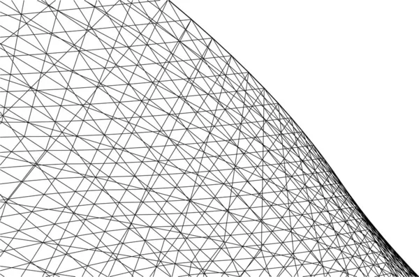 Abstrakcyjna Tapeta Architektoniczna Tło Cyfrowe — Wektor stockowy