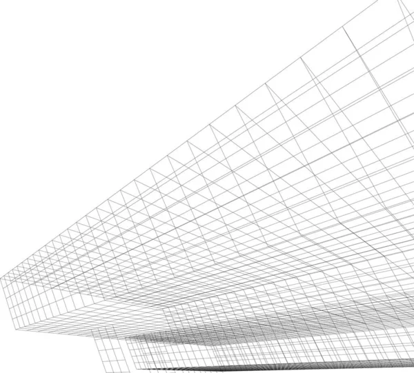 建筑墙纸摘要 数码背景 — 图库矢量图片