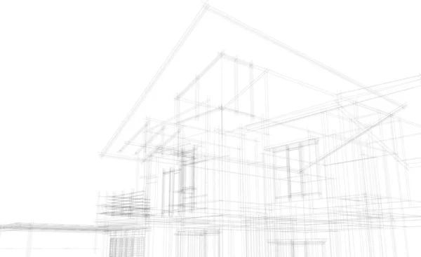 Fondo Pantalla Arquitectónica Abstracta Fondo Digital — Vector de stock