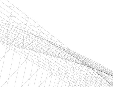 soyut mimari duvar kağıdı, dijital arkaplan