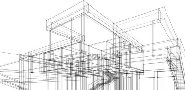 soyut mimari duvar kağıdı, dijital arkaplan