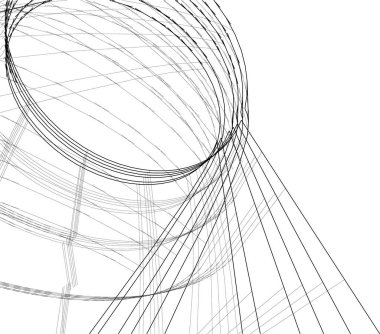 soyut mimari duvar kağıdı, dijital arkaplan