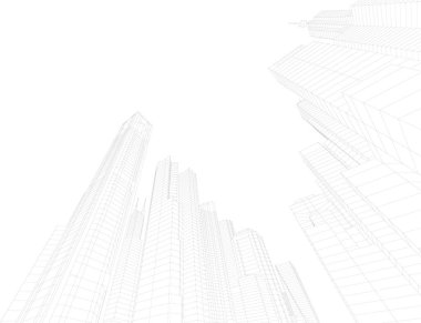 soyut mimari duvar kağıdı, dijital arkaplan