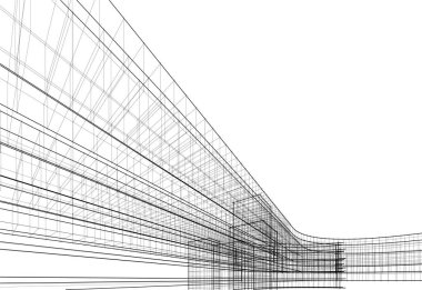 soyut mimari duvar kağıdı, dijital arkaplan