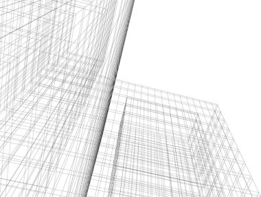 soyut mimari duvar kağıdı, dijital arkaplan