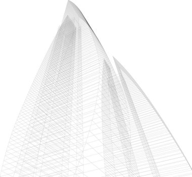 soyut mimari duvar kağıdı, dijital arkaplan