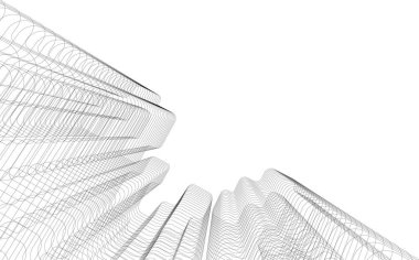 soyut mimari duvar kağıdı, dijital arkaplan