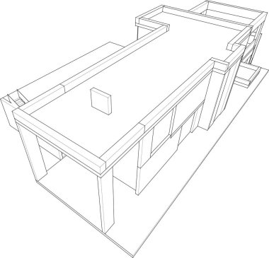 soyut mimari duvar kağıdı, dijital arkaplan