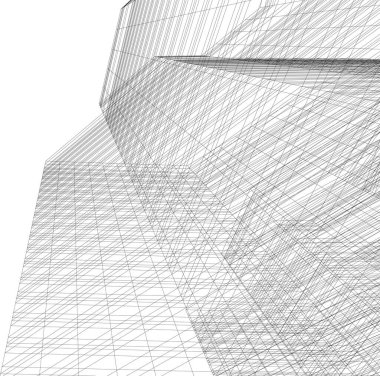 soyut mimari duvar kağıdı, dijital arkaplan