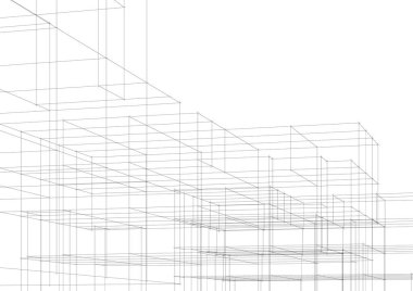 soyut mimari duvar kağıdı, dijital arkaplan