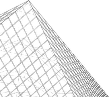 soyut mimari duvar kağıdı, dijital arkaplan