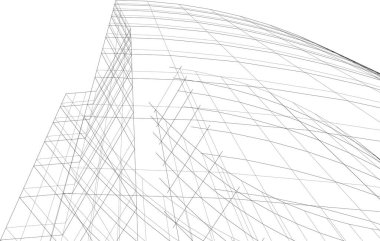 soyut mimari duvar kağıdı, dijital arkaplan