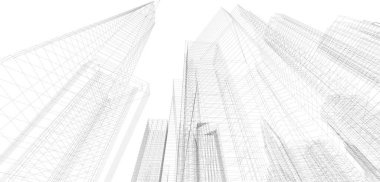 soyut mimari duvar kağıdı, dijital arkaplan