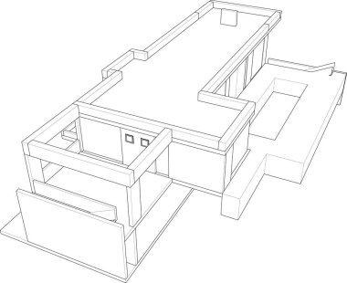 soyut mimari duvar kağıdı, dijital arkaplan