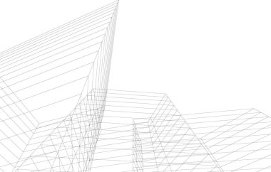 soyut mimari duvar kağıdı, dijital arkaplan