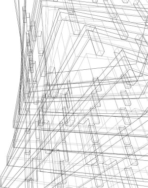 soyut mimari duvar kağıdı, dijital arkaplan