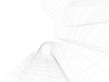 soyut mimari duvar kağıdı, dijital arkaplan