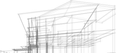 soyut mimari duvar kağıdı, dijital arkaplan