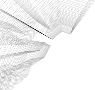 soyut mimari duvar kağıdı, dijital arkaplan