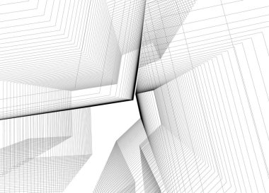 soyut mimari duvar kağıdı, dijital arkaplan