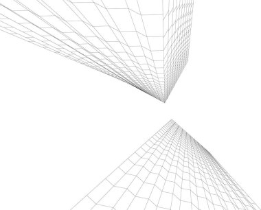 soyut mimari duvar kağıdı, dijital arkaplan