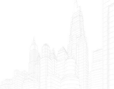 soyut mimari duvar kağıdı, dijital arkaplan