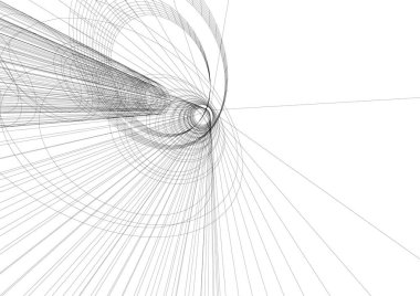 soyut mimari duvar kağıdı, dijital arkaplan