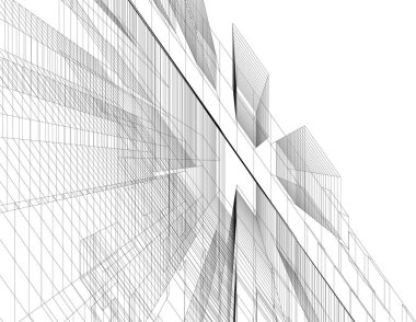 soyut mimari duvar kağıdı, dijital arkaplan