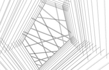 soyut mimari duvar kağıdı, dijital arkaplan