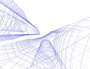 soyut mimari duvar kağıdı, dijital arkaplan